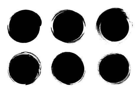 Set of circle label in grunge style 20546651 Vector Art at Vecteezy