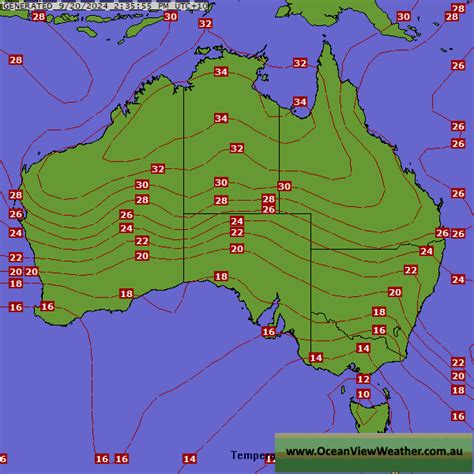 OceanViewWeather - Australia Weather Charts - GFS Forecast Charts ...