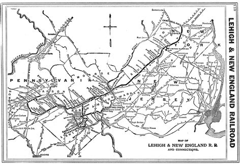 lehigh   england railroad map rosters history