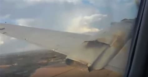 Пассажир заснял на видео падение самолета прямо изнутри салона