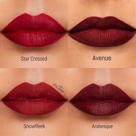 The Best Red, Dark Red, Vampy colours from Colourpop Ultra matte Liquid