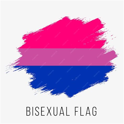 orgullo bandera bisexual lgbt plantilla de diseno de identidad sexual