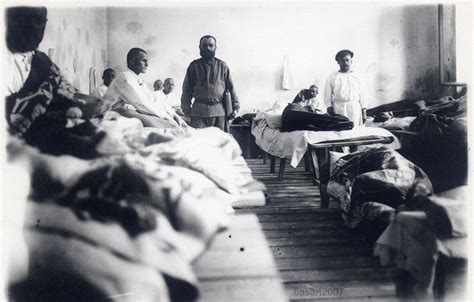 WWI. Russian hospital in Lvov in 1914-15. | Винтаж