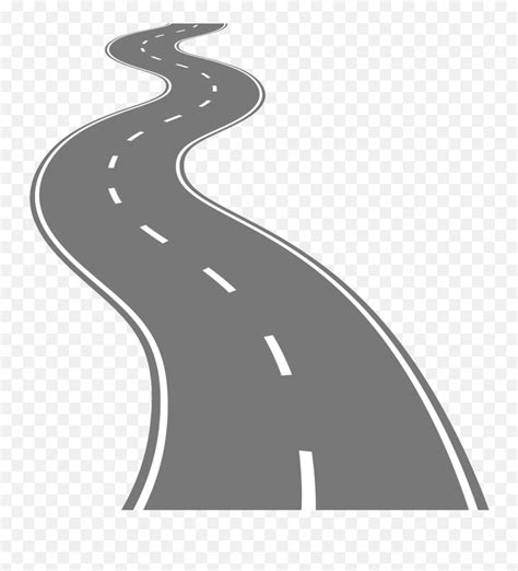 roads black  white transparent png road clipart black  white