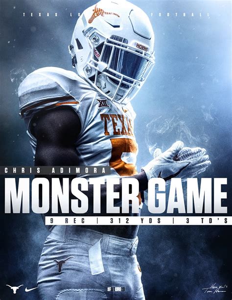 2018-2019 Texas Football Recruiting Graphics on Behance