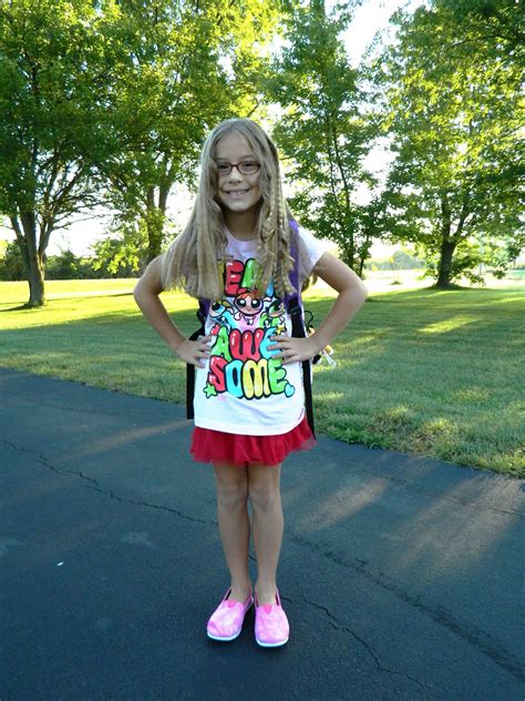 crochet d lane: First Day of 3rd Grade