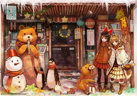 Красивые и прикольные Новогодние арты - коллекция изображений