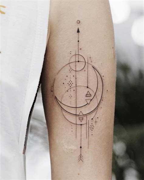 Geometric Line Tattoos