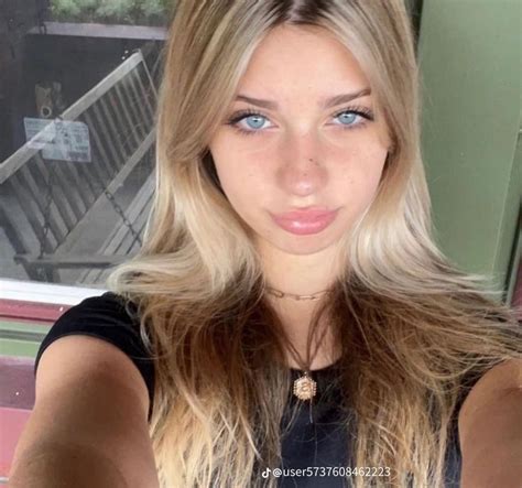 scarlett from tiktok in 2024 | Beautiful girl face, Beautiful blonde ...