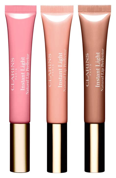 Clarins 'Gloss & Perfect' Instant Light Lip Perfector Trio (Limited ...