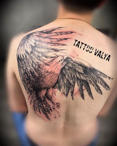 93 Stunning Back Eagle Tattoos You Should Try Now - Psycho Tats