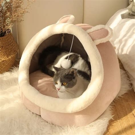 Корзина для домашних животных, удобная кроватка для котенка, подходит ...