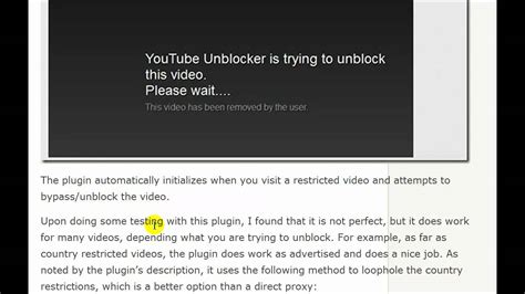 Watch YouTube Videos that are Blocked or Restricted in Some Countries ...