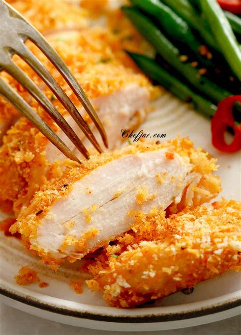 Crispy Oven Baked Chicken Fillet - Chefjar