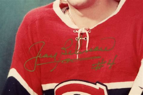 Hockey - Jean Beliveau - Images | PSA AutographFacts℠