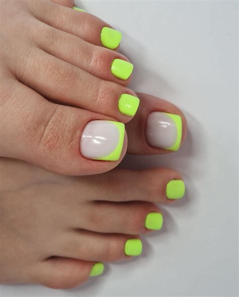 How To Properly Maintain Your Summer Neon Toe Nails To Ensure They Stay Bright And Chip Free 7
