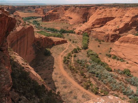 Canyon De Chelly National Monument Map Best Hikes And Trails In Canyon