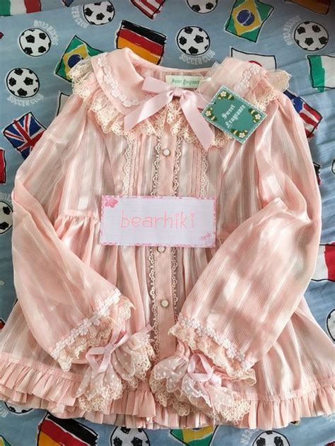 Sweet Fragrance - Sweet blouse in pink - Blouses - Lace Market: Lolita ...