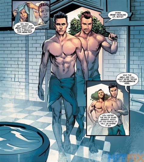 Dick Grayson and Gay Superhero Midnighter Have a Steamy Encounter in