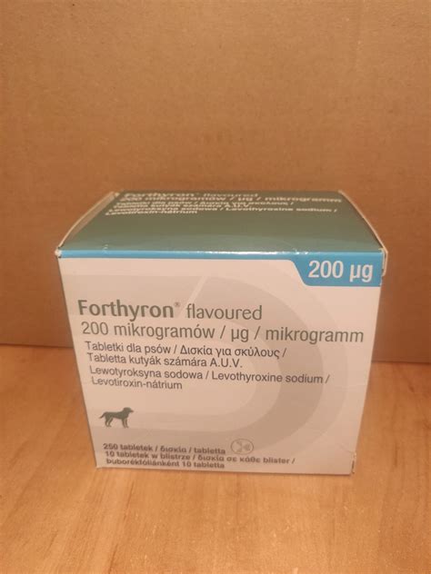 Forthyron 200 mcg 250 tabletek - 12139456523 - oficjalne archiwum Allegro