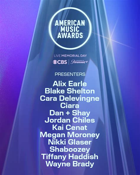 Say HELLO to your 2025 presenters... - American Music Awards | Facebook