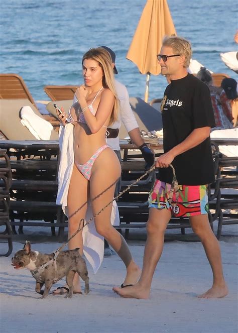 Alexa Dellanos in a Bikini - Miami Beach 12/12/2021 • CelebMafia