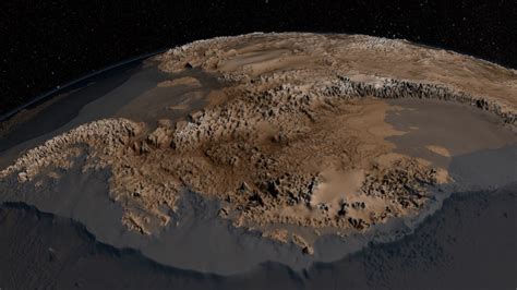 GeoMundo: O relevo da Antártida