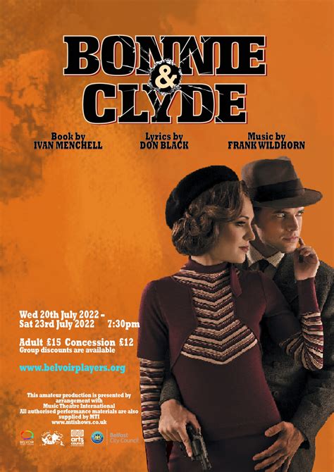 Bonnie And Clyde Movie Poster 2022
