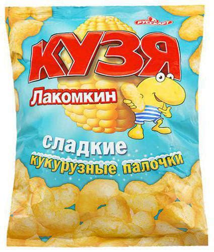Кукурузные палочки "Кузя" для детей и взрослых