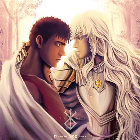ArtStation - Griffith and Guts from Berserk