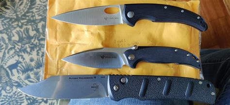 Boker Kalashnikov XXL, Steel will Scylla, Steel Will Sedge : Knife_Swap