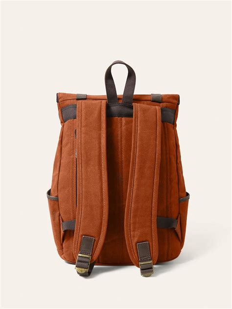 burnt orange waxed authentic bali backpack backpacks rucksacks gandys