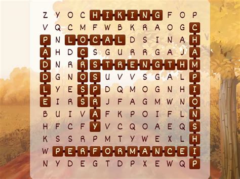 English - Wordsearch