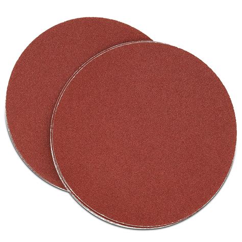 9-Inch NO-Hole PSA 80 Grit Aluminum Oxide Sanding Disc, Self Sticking