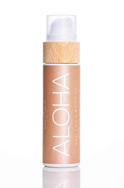 ALOHA Suntan & Body Oil био масло для загара в солярии и на солнце, 110 ...