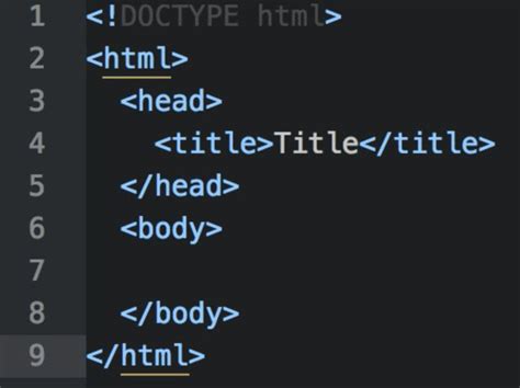 Struktura dokumentu w HTML
