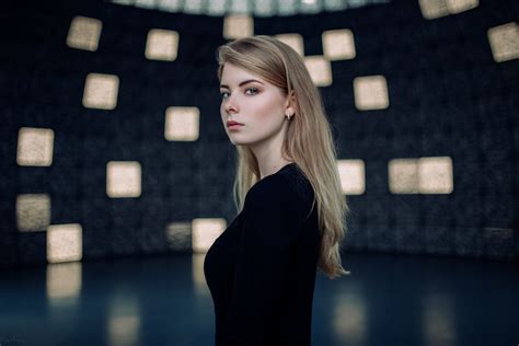 Wallpaper : women, model, blonde, dress, fashion, Ivan Proskurin, Irina ...