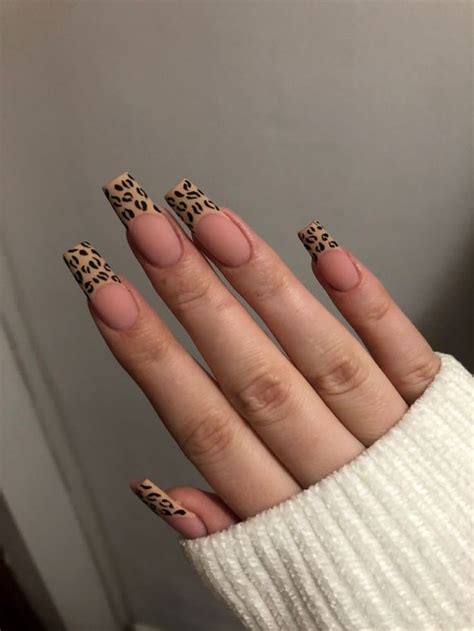 Маникюр леопард | Sassy nails, Chic nails, Leopard nails