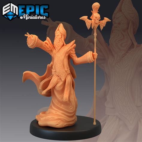 Yellow Bishop (3 Variants) - Epic Miniatures – Couatl's Hoard