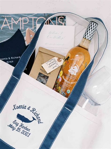Beach wedding welcome bags 60 photos - Vianawedding.com