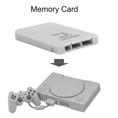 PS1 Memory Card 1 Mega Memory Card For PlayStation 1 One PS1 PSX Game Useful Practical ...