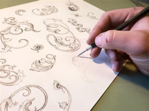 how to draw scrolls