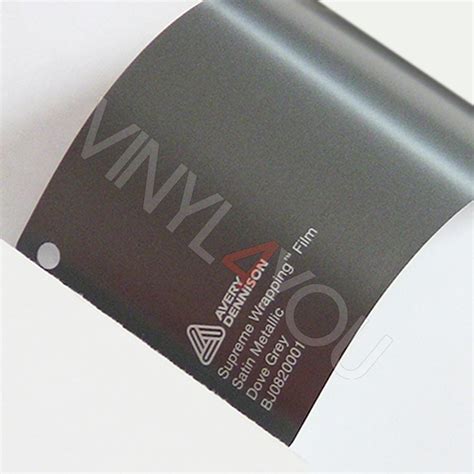 Пленка AVERY Matte Metallic - Anthracite - Антрацит матовый металлик ...