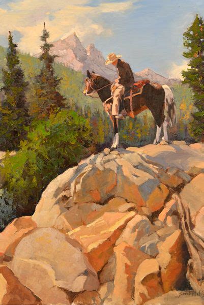 Trail Blazer by rooze23 on DeviantArt | Western paintings, Painting, Art