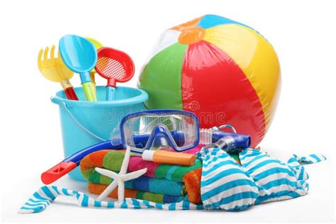 Beach accessories stock image. Image of rubber, shot - 20530343