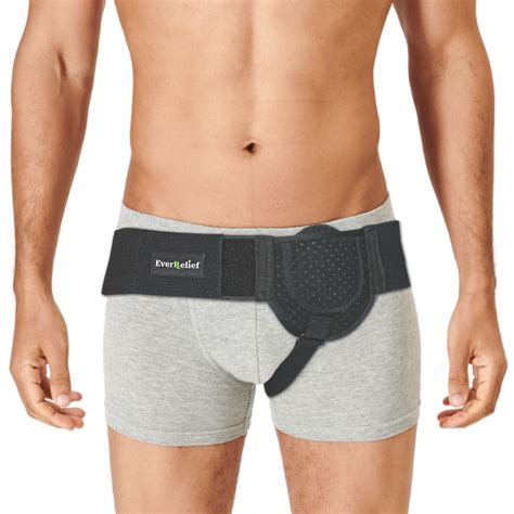EverRelief Hernia Belt for Men Inguinal, Groin Hernia Truss with Left ...