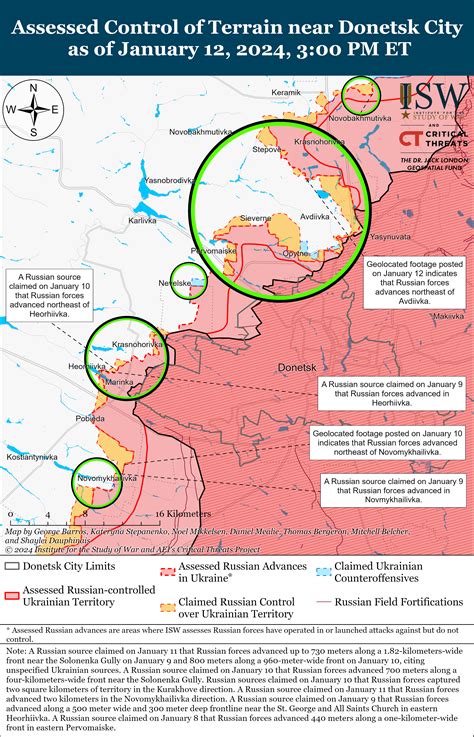Карта бойових дій України – де точаться бої в Україні 13 січня 2024 ...