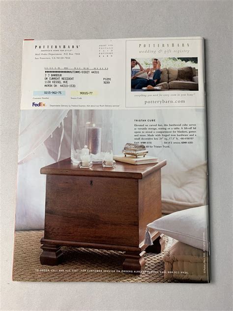 Pottery Barn Catalog 2