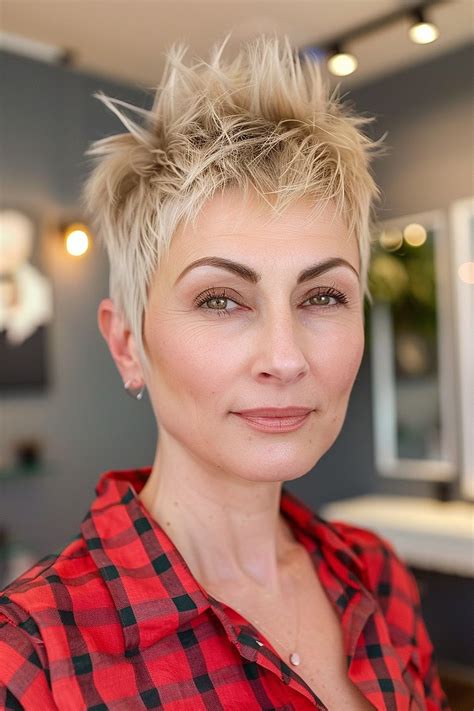 Trendy Hairstyles For Short Spiky Hair To Try In 2025 3