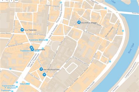 trastevere food guide eat    restaurants  trastevere rome